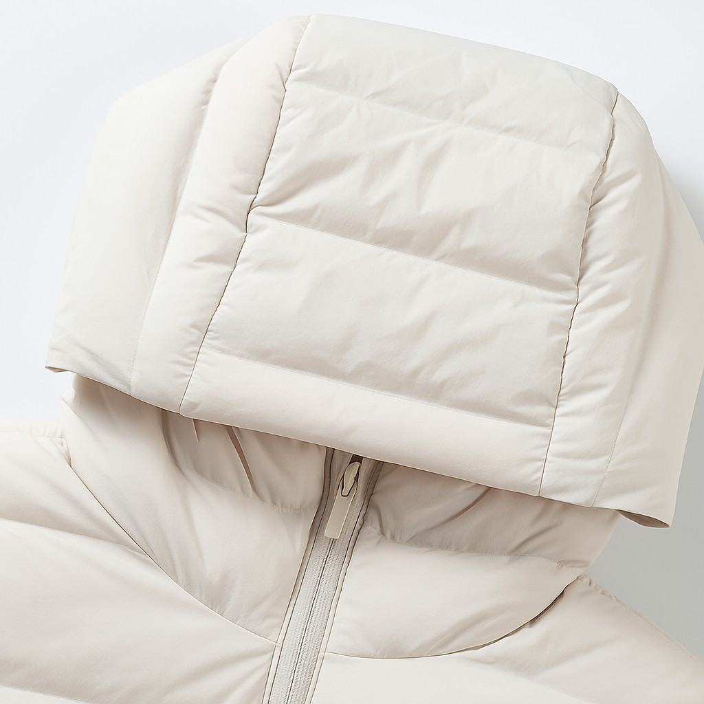 The Saga Short Hooded Puffer