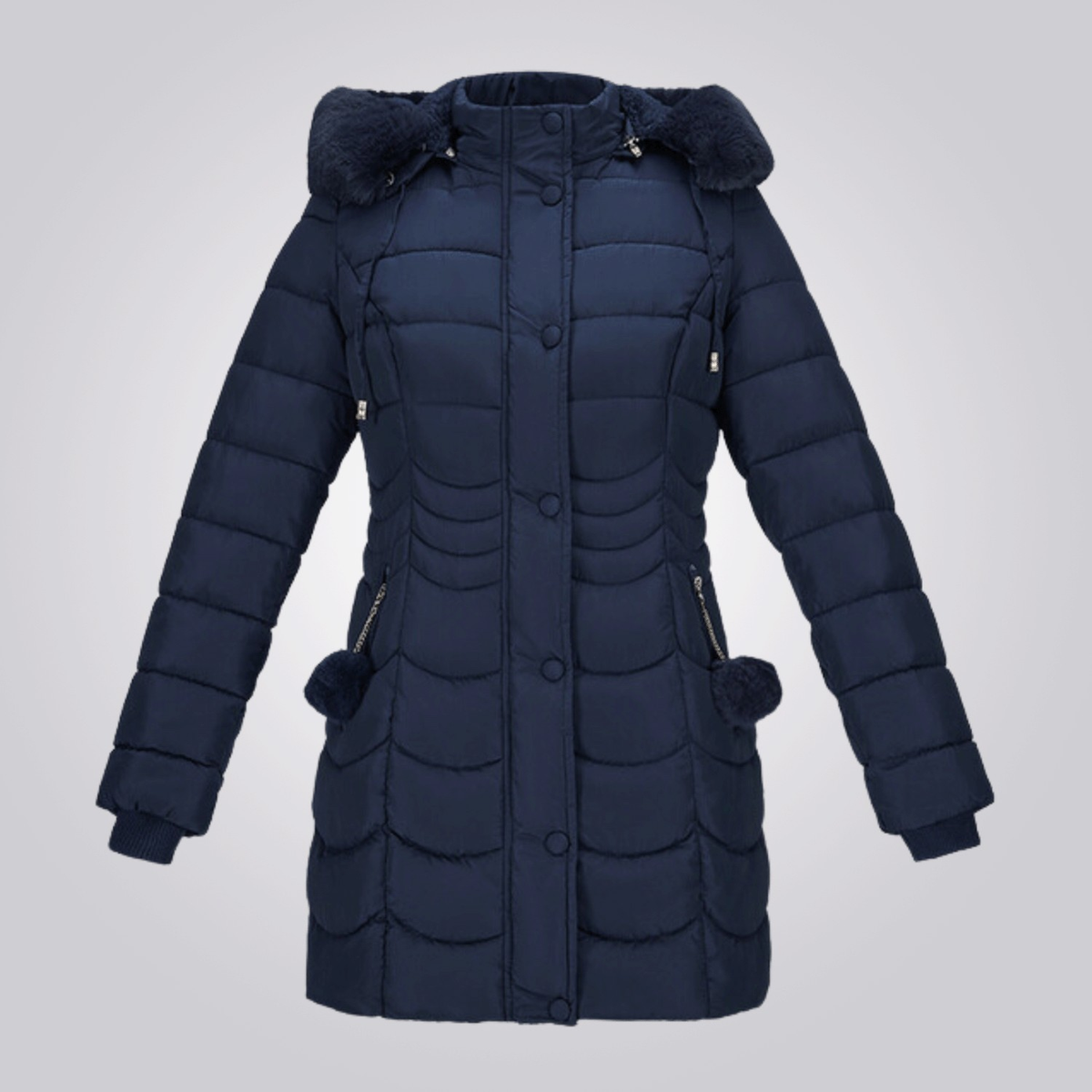 The Sigrid Long Hooded Puffer Coat