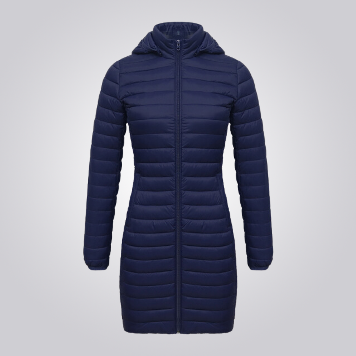 The Astrid Long Quilted Puffer
