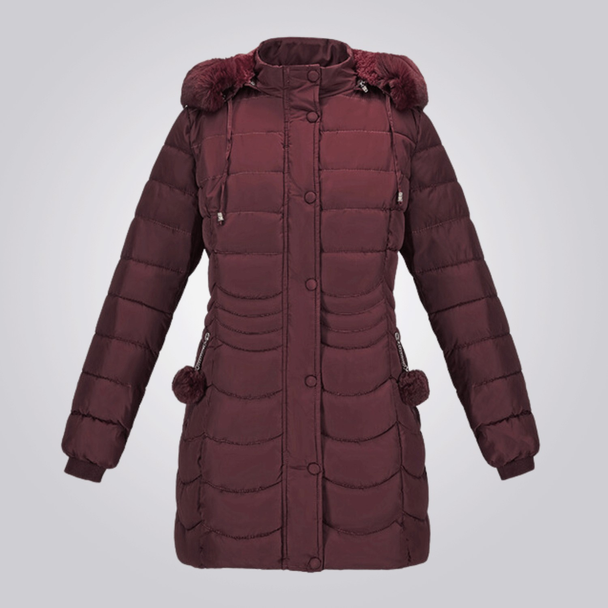 The Sigrid Long Hooded Puffer Coat