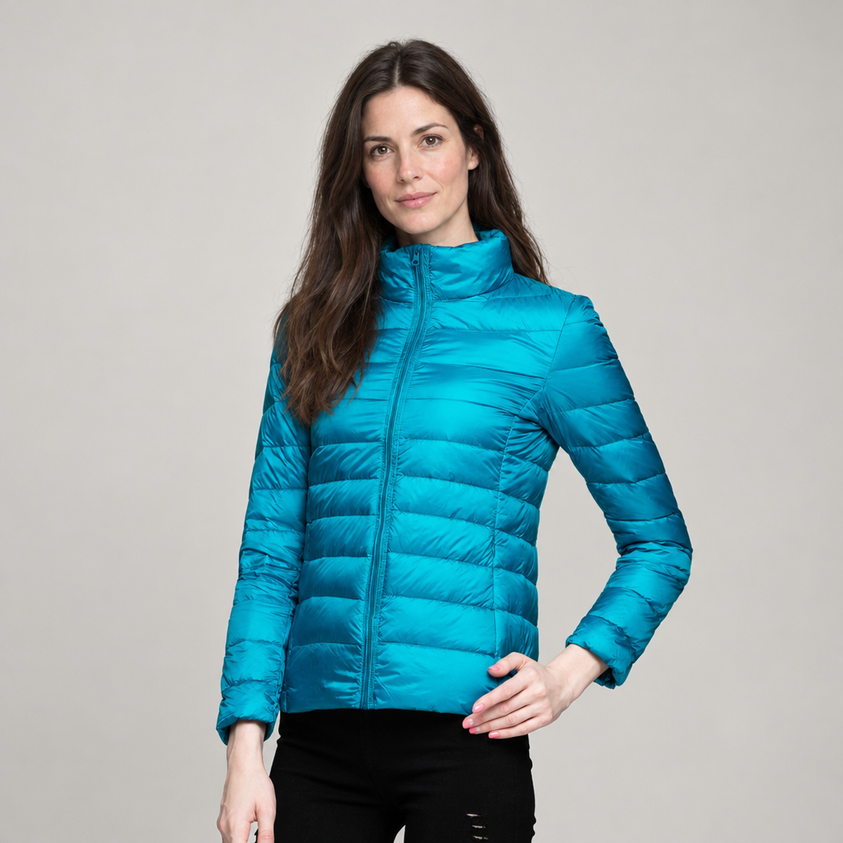 The Elsa Lightweight Puffer Jacket