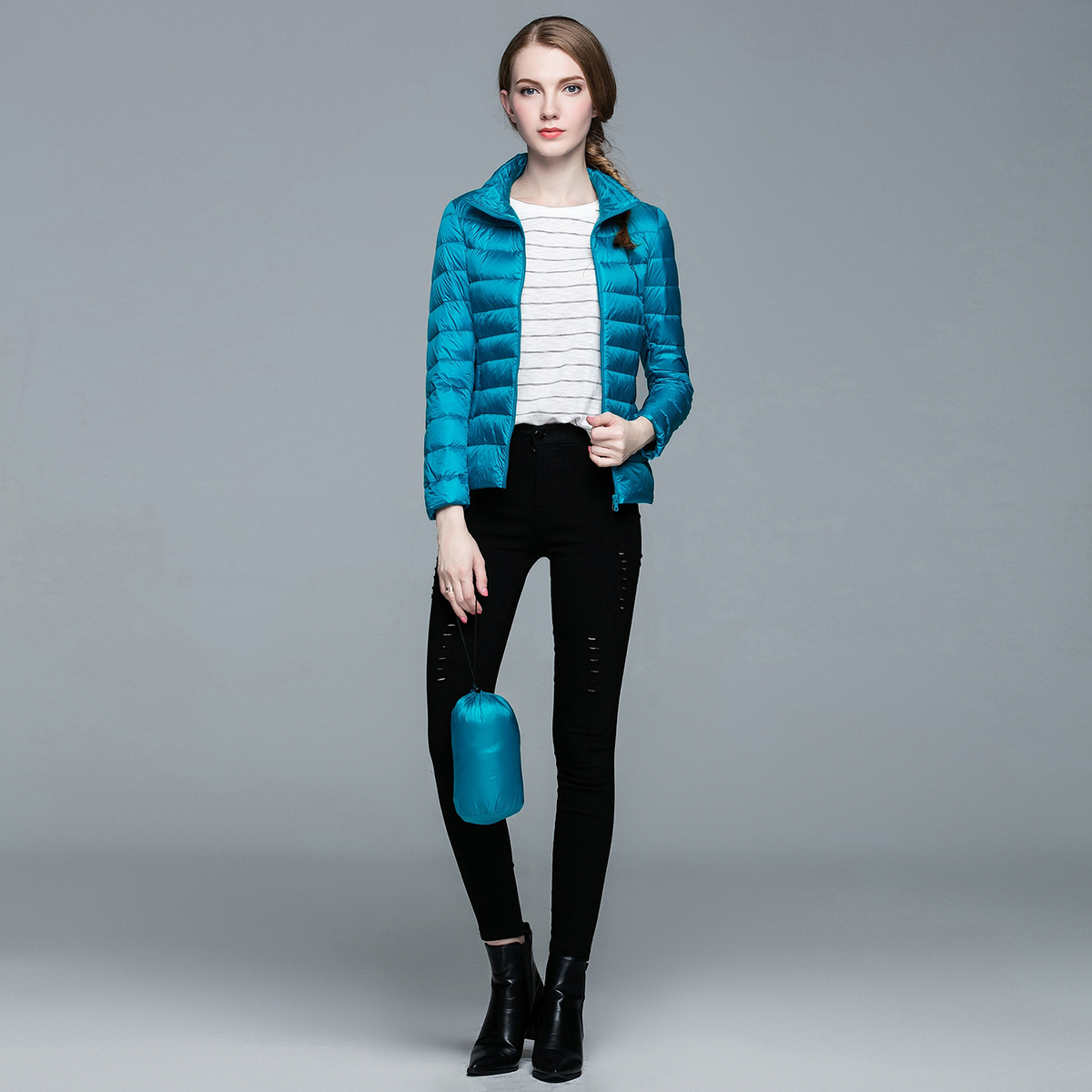 The Elsa Lightweight Puffer Jacket