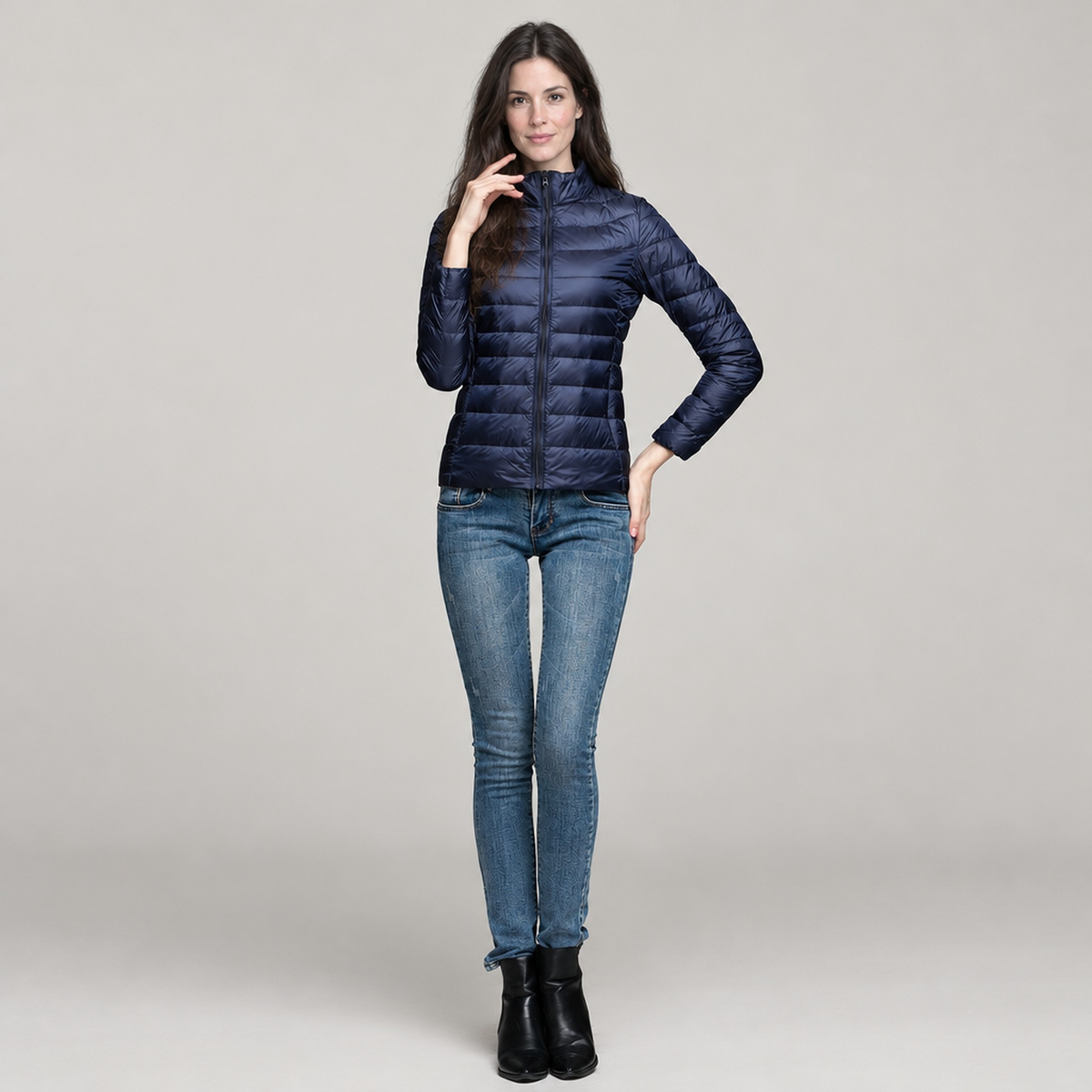 The Elsa Lightweight Puffer Jacket