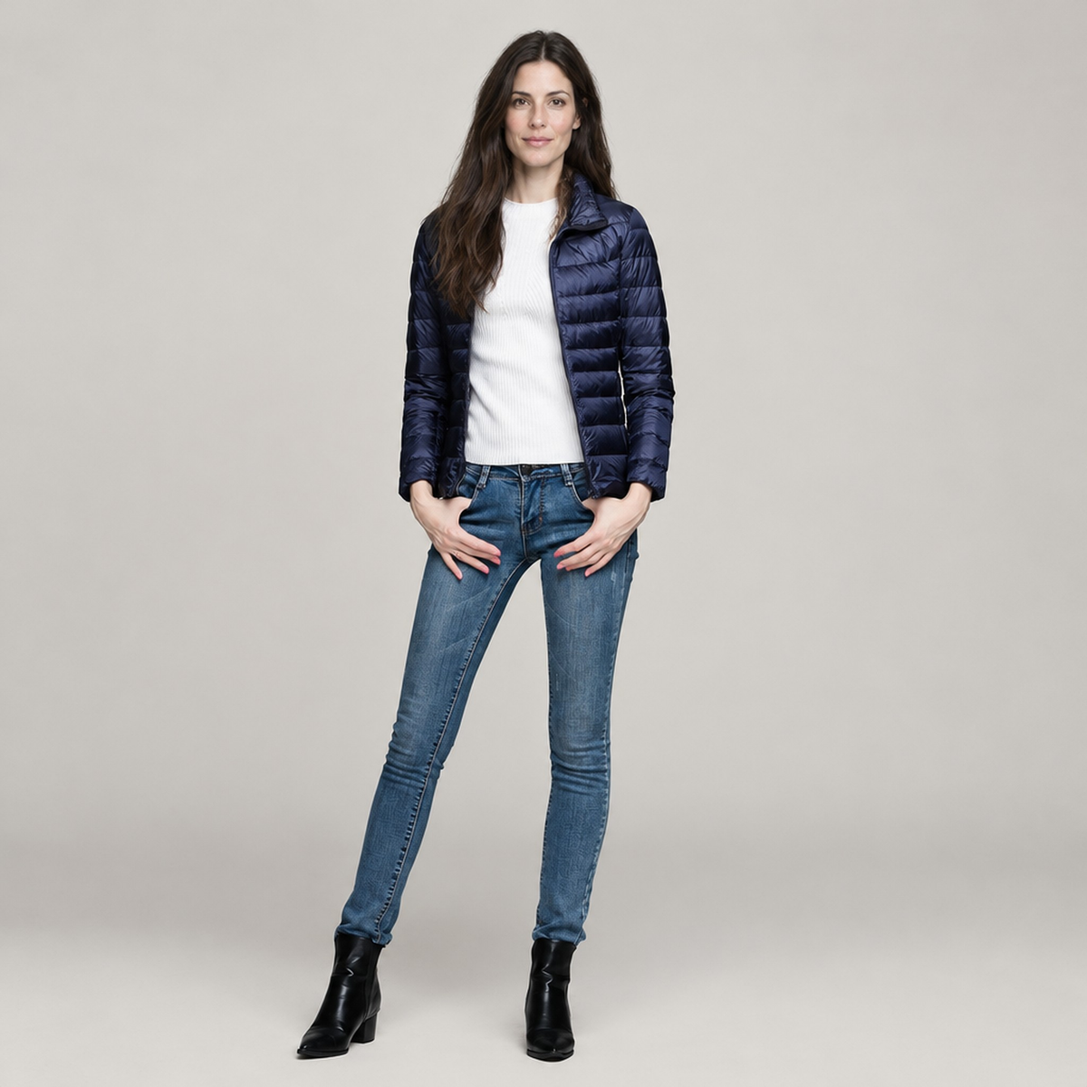 The Elsa Lightweight Puffer Jacket