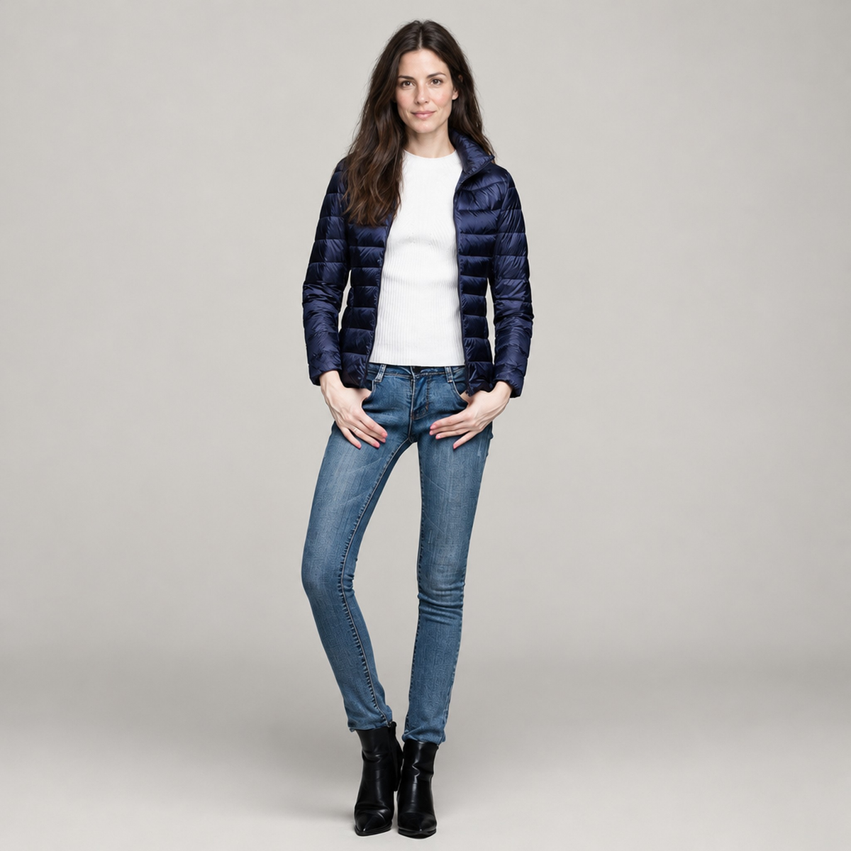The Elsa Lightweight Puffer Jacket