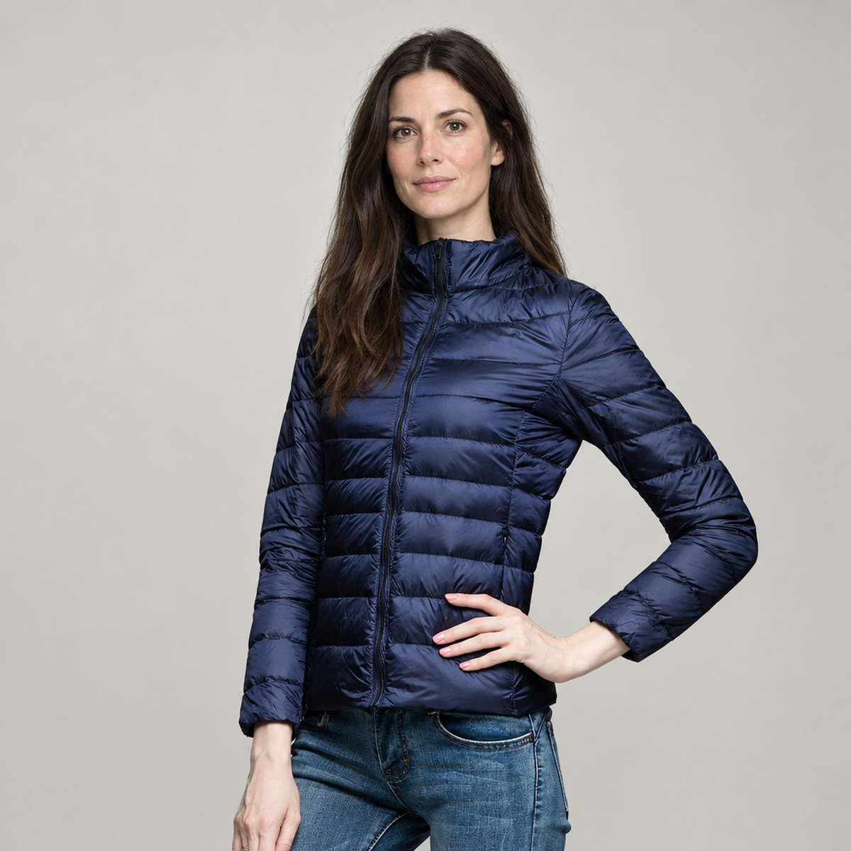 The Elsa Lightweight Puffer Jacket