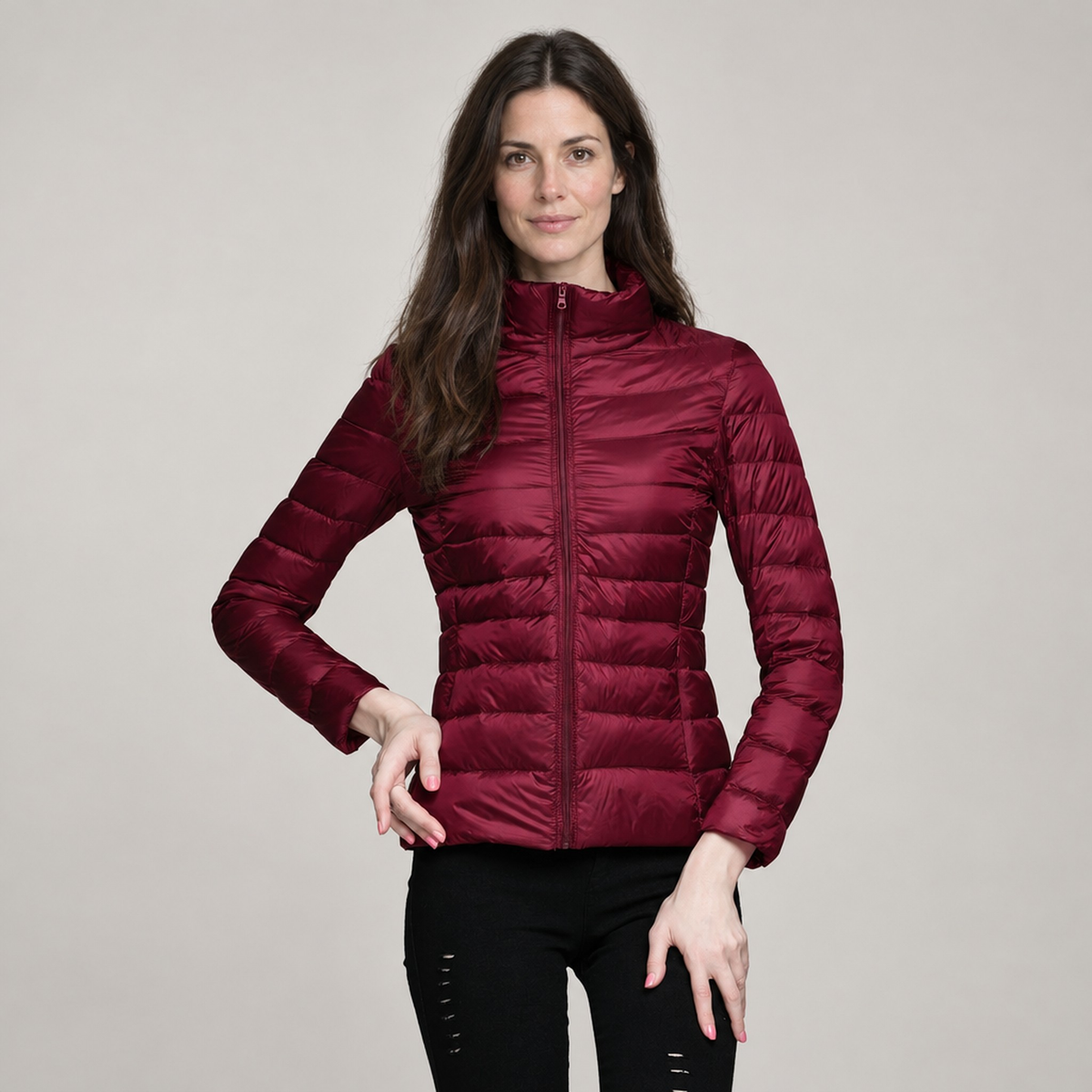 The Elsa Lightweight Puffer Jacket