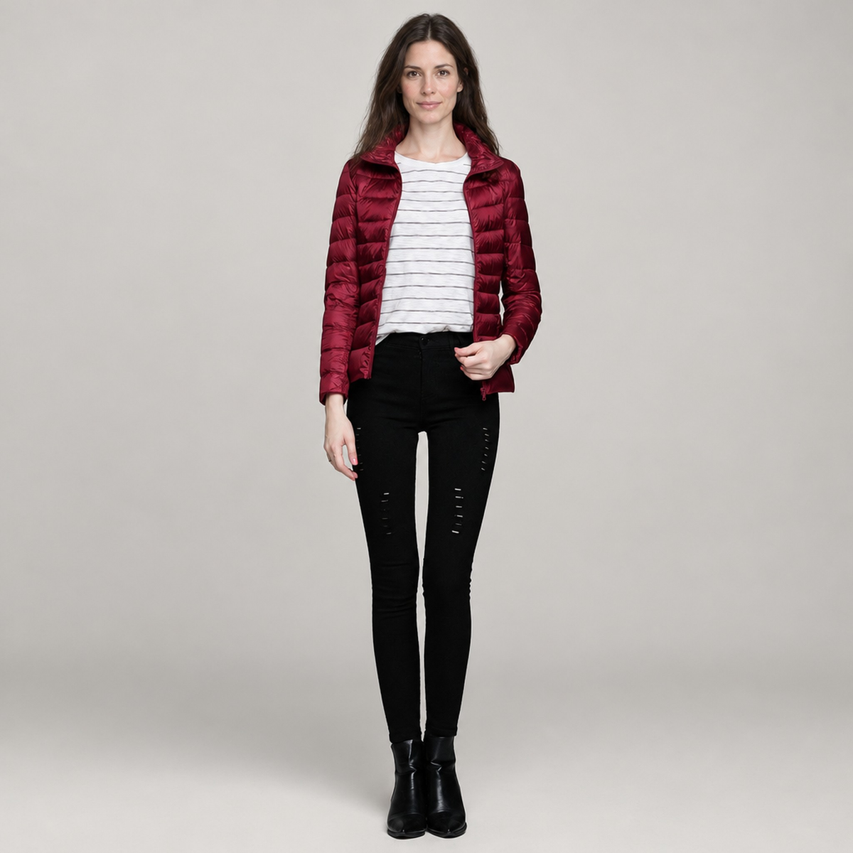 The Elsa Lightweight Puffer Jacket