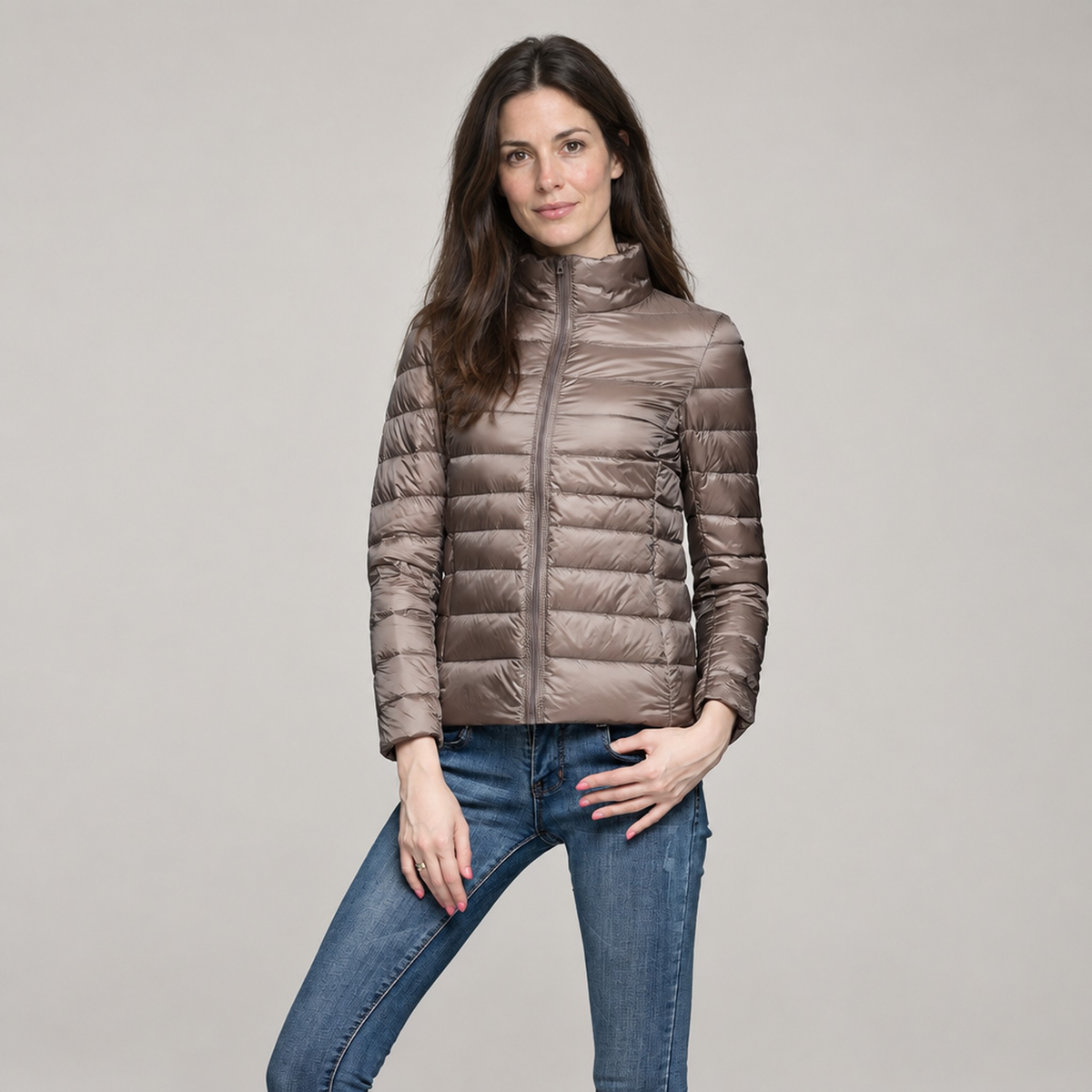The Elsa Lightweight Puffer Jacket