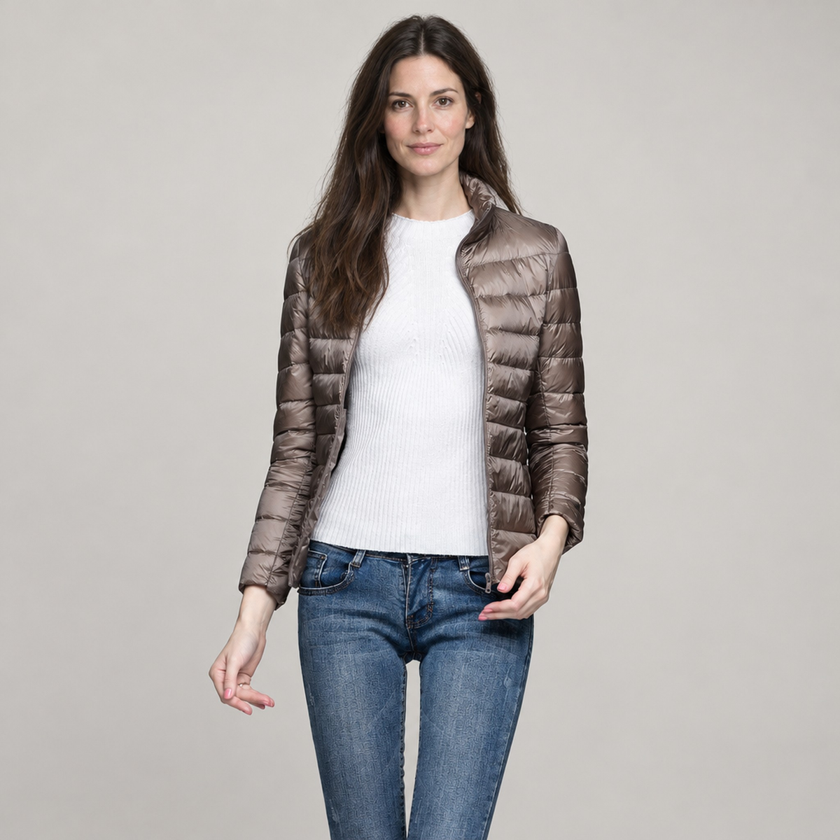 The Elsa Lightweight Puffer Jacket