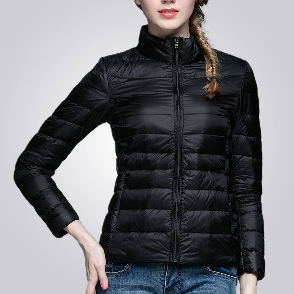 The Elsa Lightweight Puffer Jacket