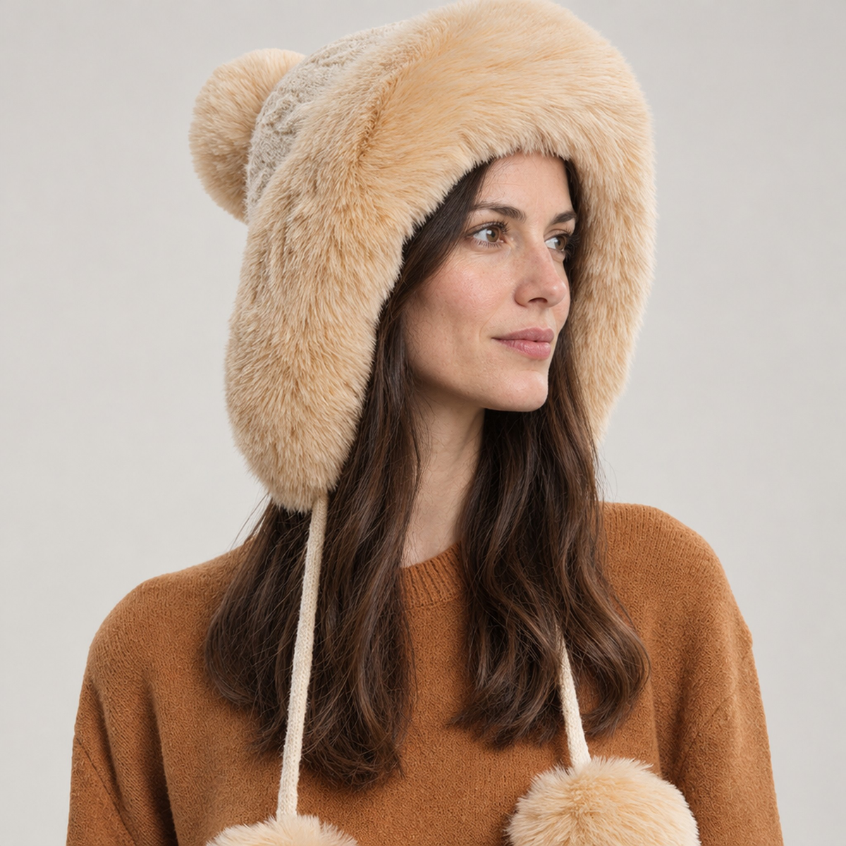 The Ylva Plush Trapper Hat