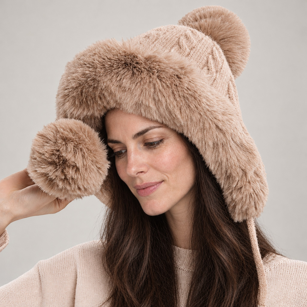 The Ylva Plush Trapper Hat