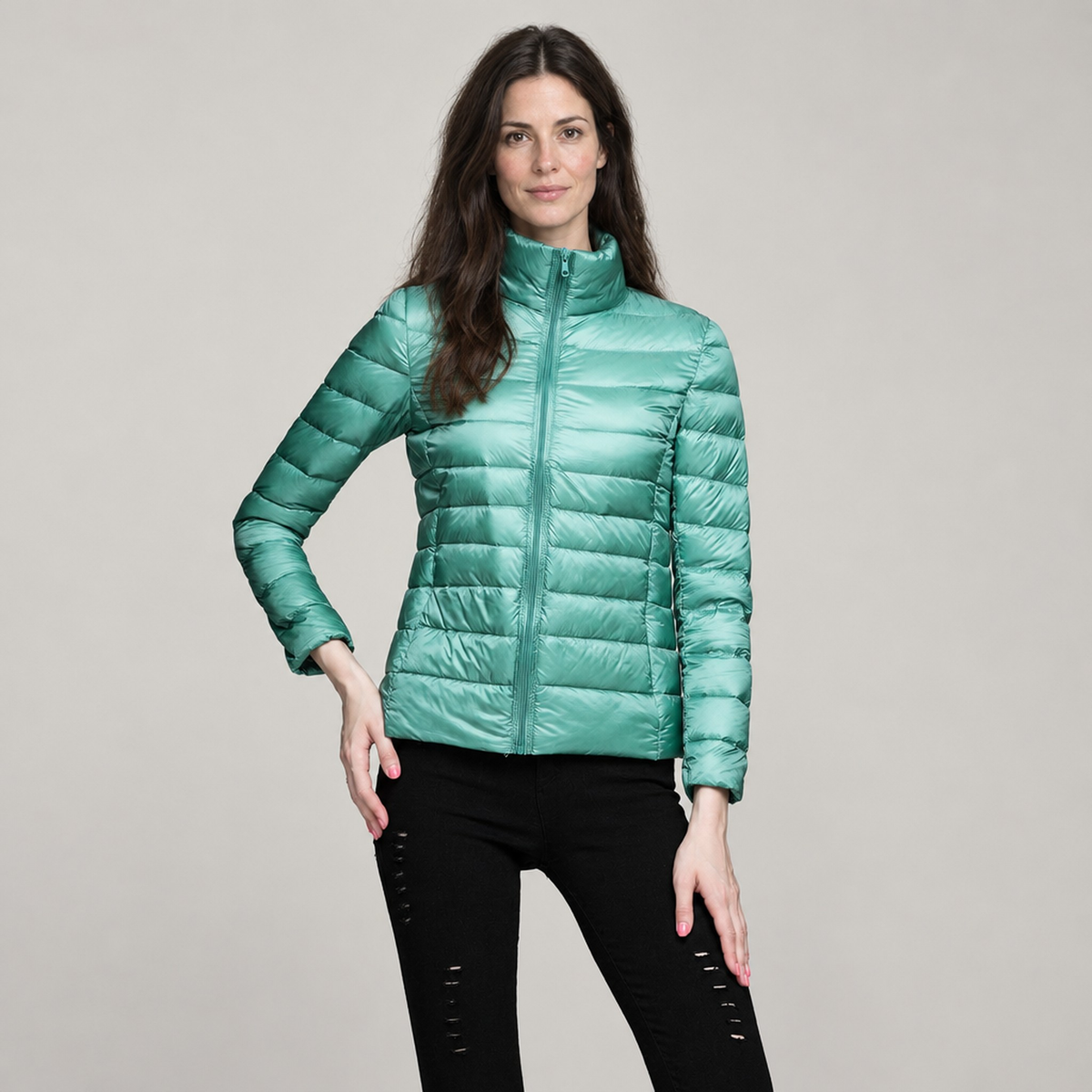 The Elsa Lightweight Puffer Jacket