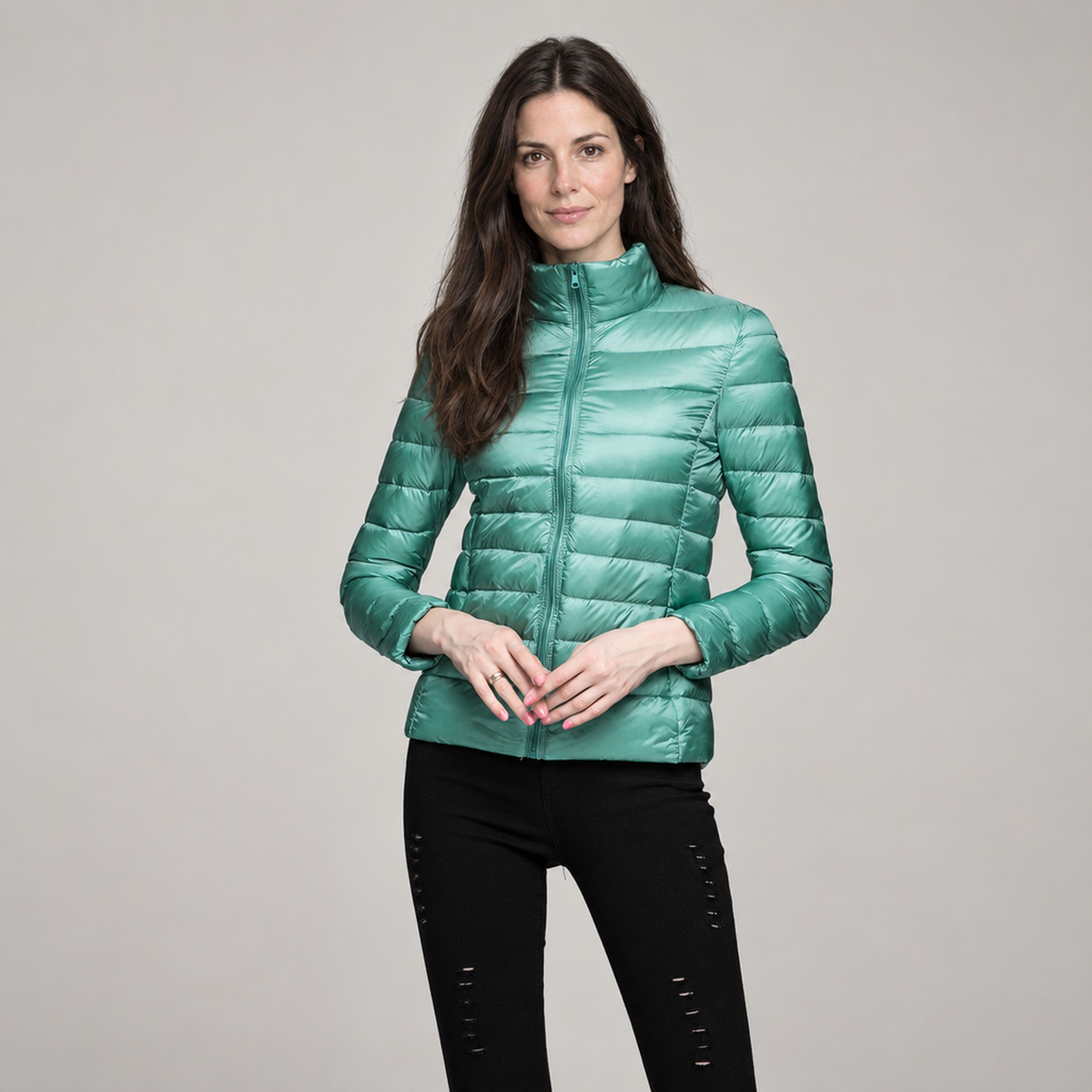 The Elsa Lightweight Puffer Jacket