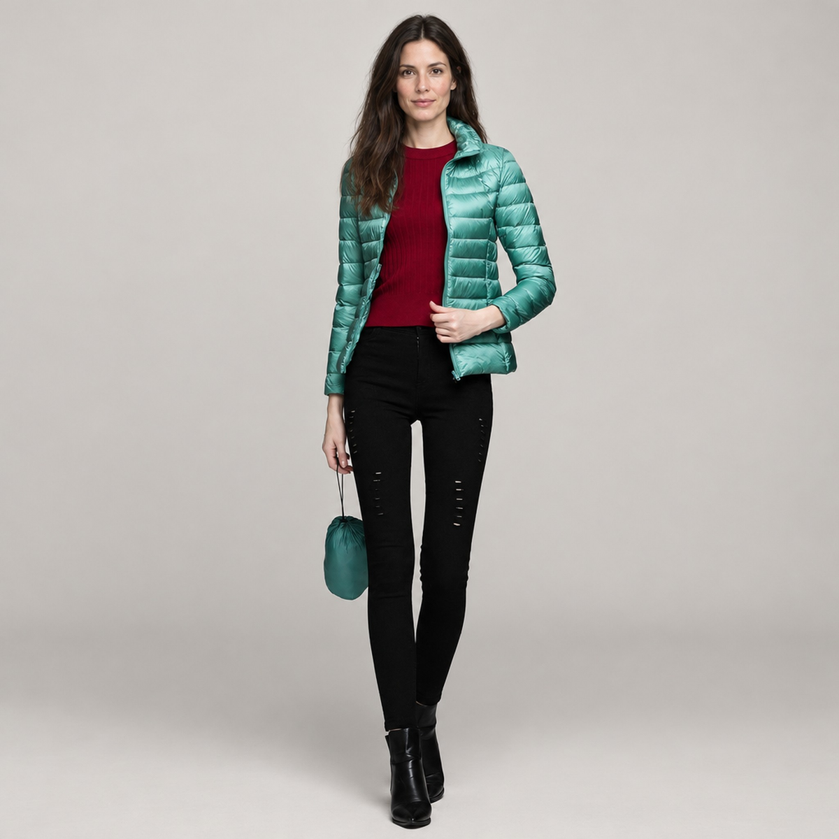 The Elsa Lightweight Puffer Jacket