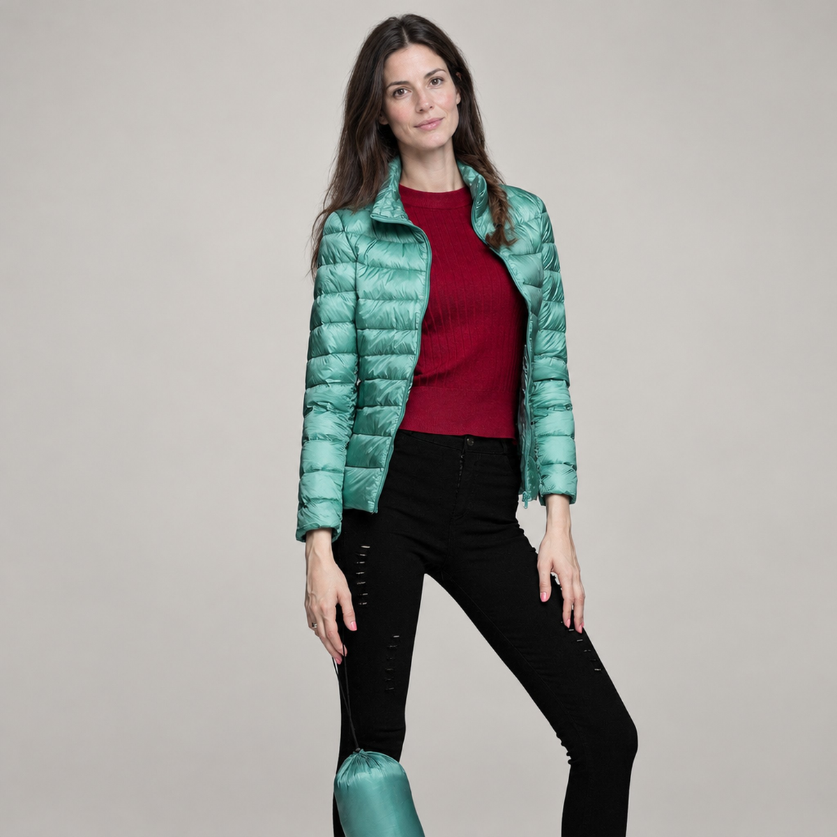 The Elsa Lightweight Puffer Jacket