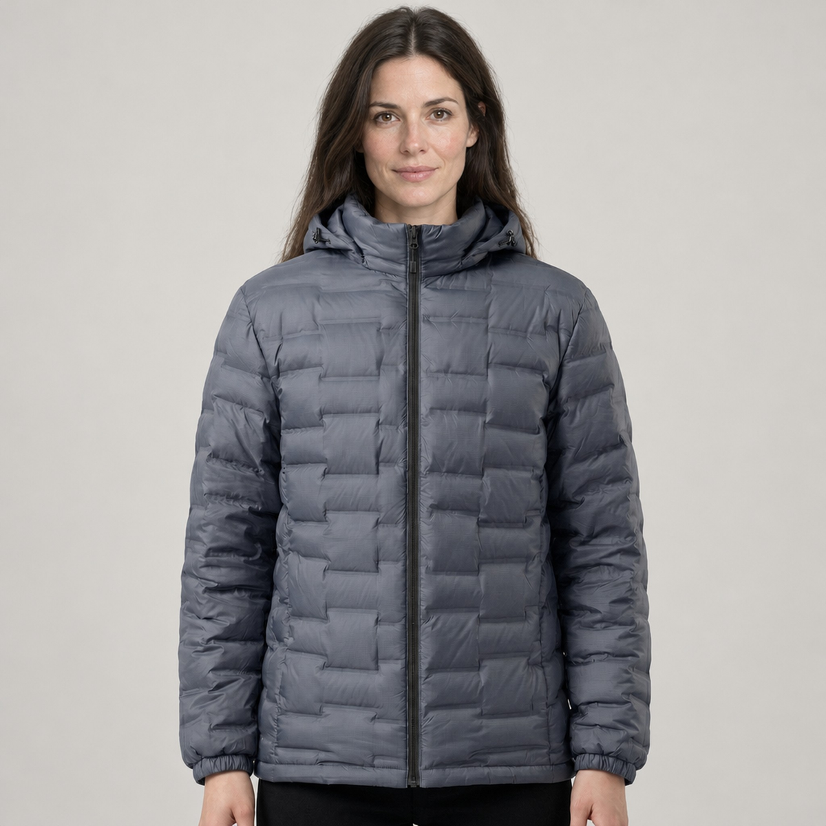 The Linnea Quilted Hooded Jacket
