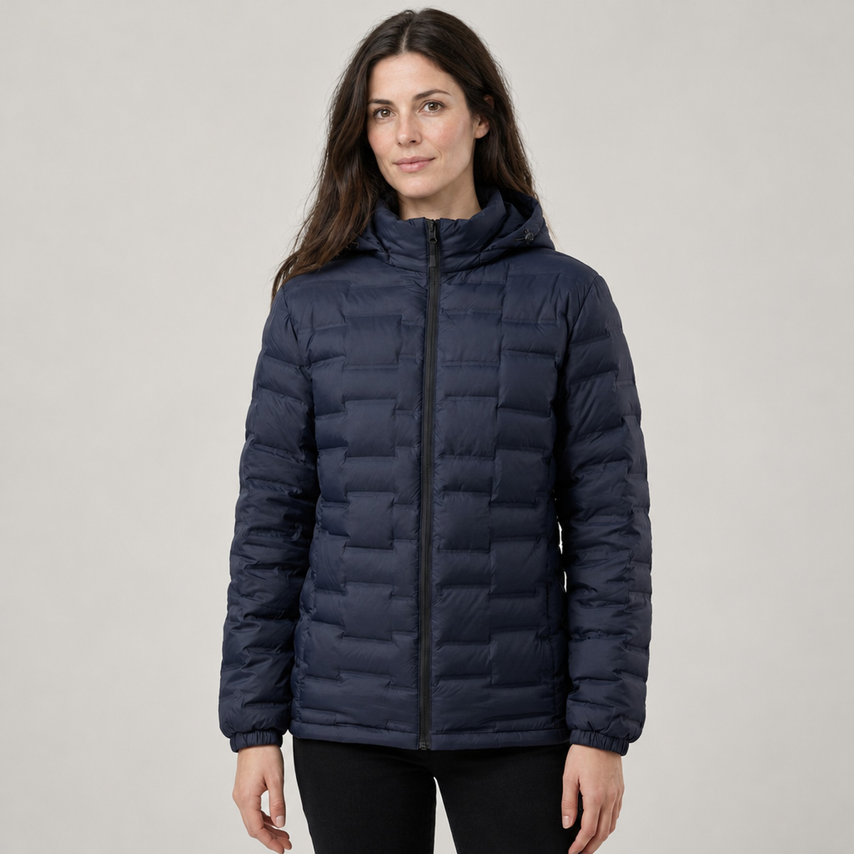 The Linnea Quilted Hooded Jacket