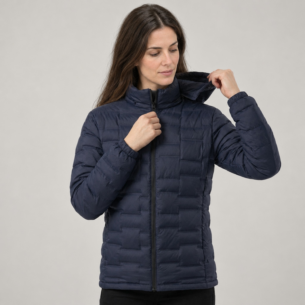 The Linnea Quilted Hooded Jacket