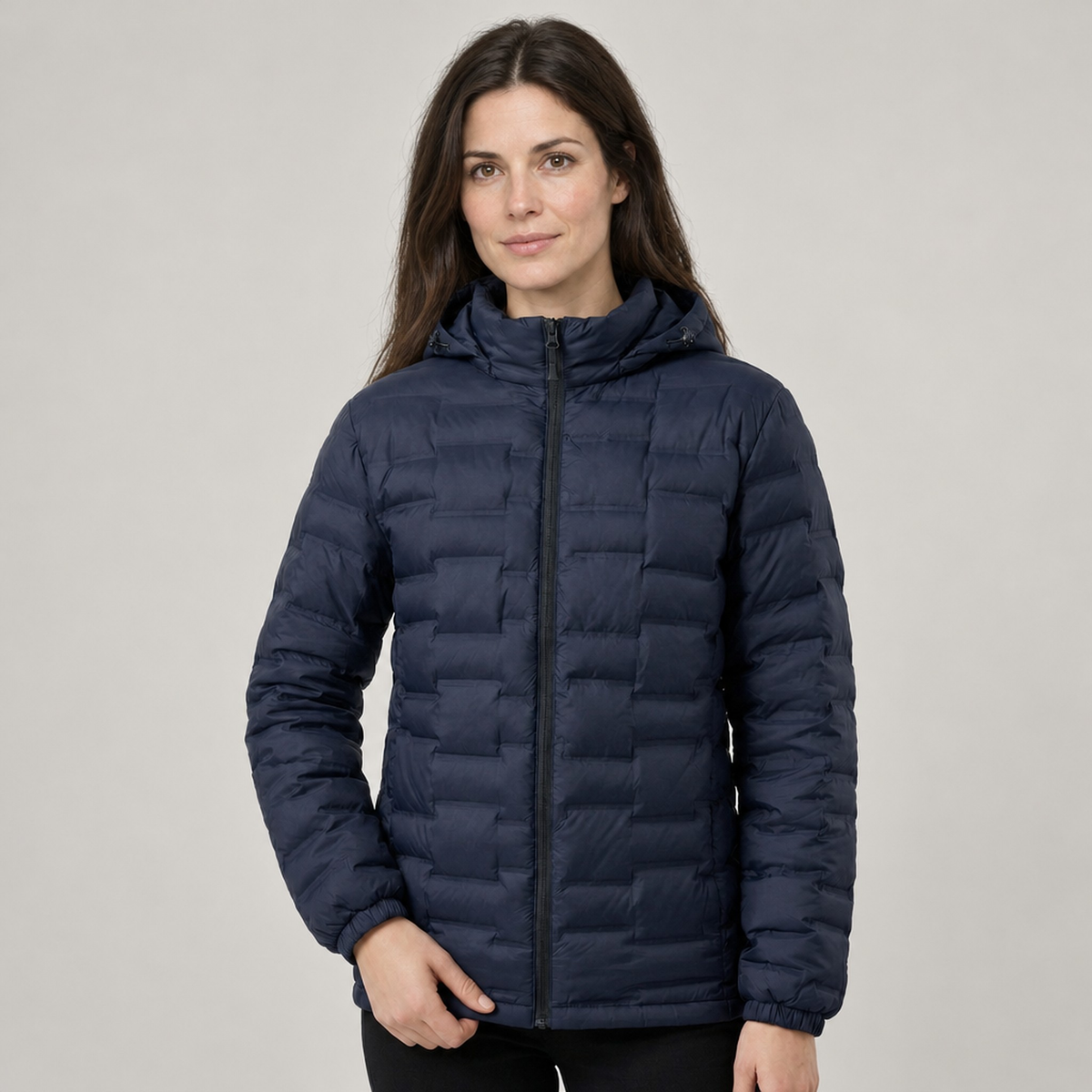 The Linnea Quilted Hooded Jacket