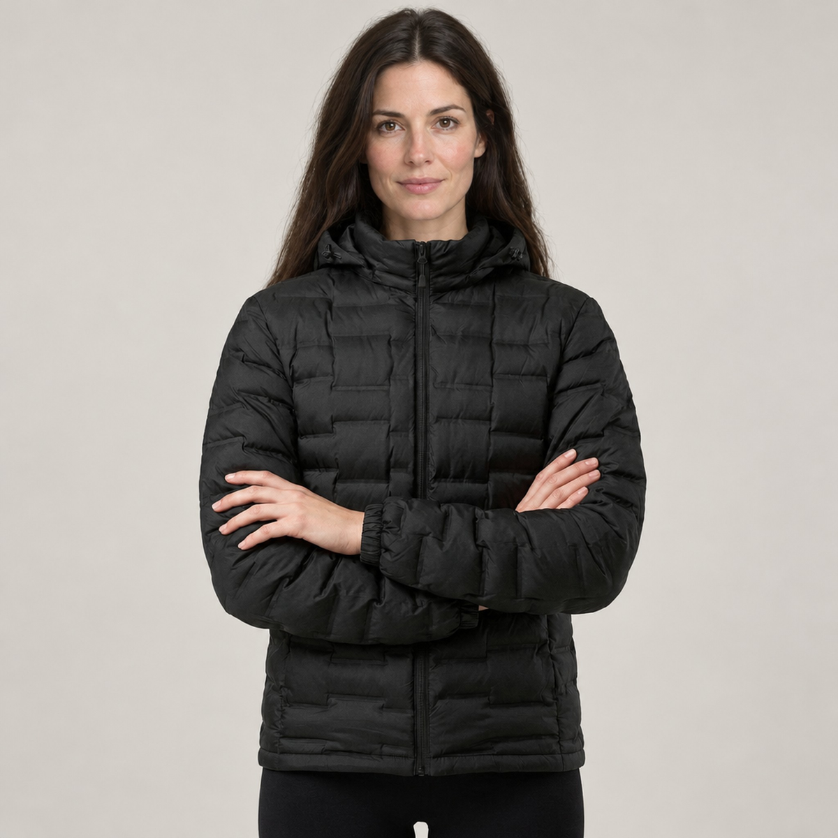 The Linnea Quilted Hooded Jacket