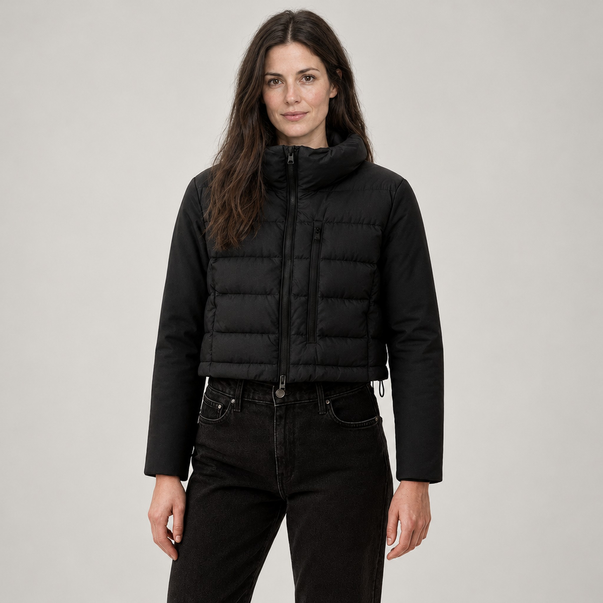 The Maja Cropped Puffer Jacket