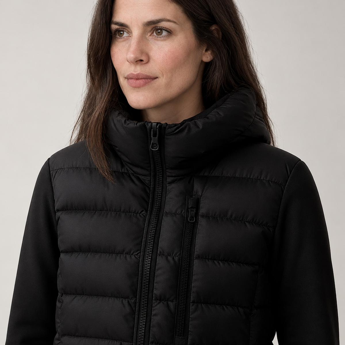 The Maja Cropped Puffer Jacket