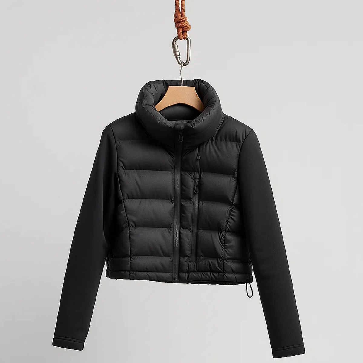 The Maja Cropped Puffer Jacket