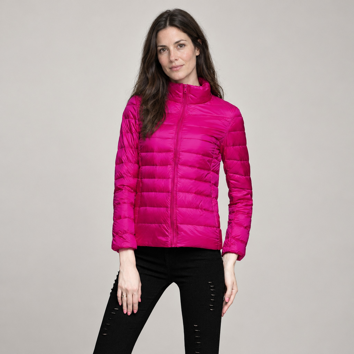 The Elsa Lightweight Puffer Jacket