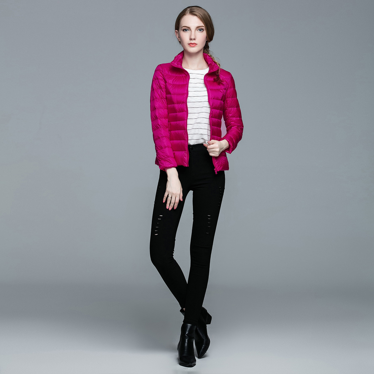 The Elsa Lightweight Puffer Jacket
