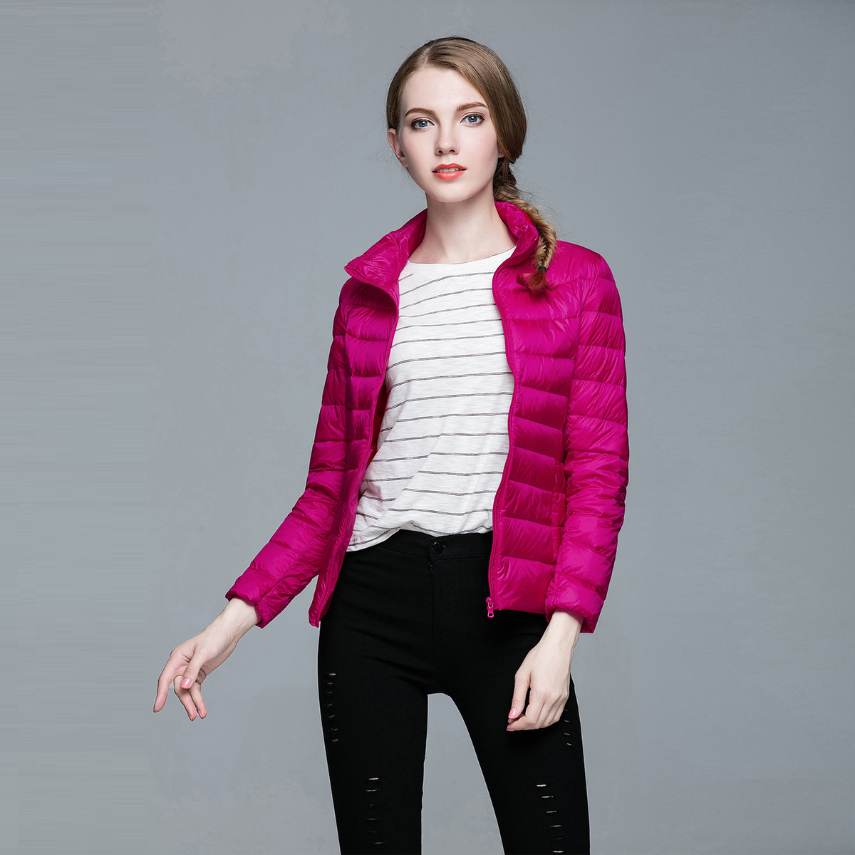 The Elsa Lightweight Puffer Jacket