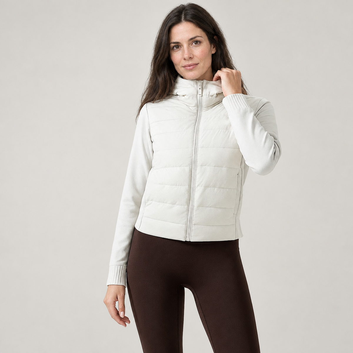 The Saga Short Hooded Puffer