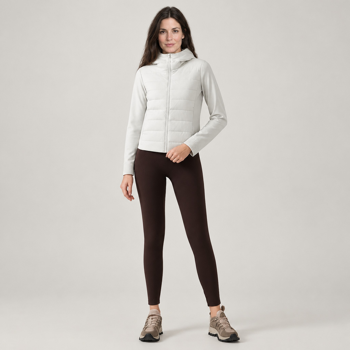 The Saga Short Hooded Puffer
