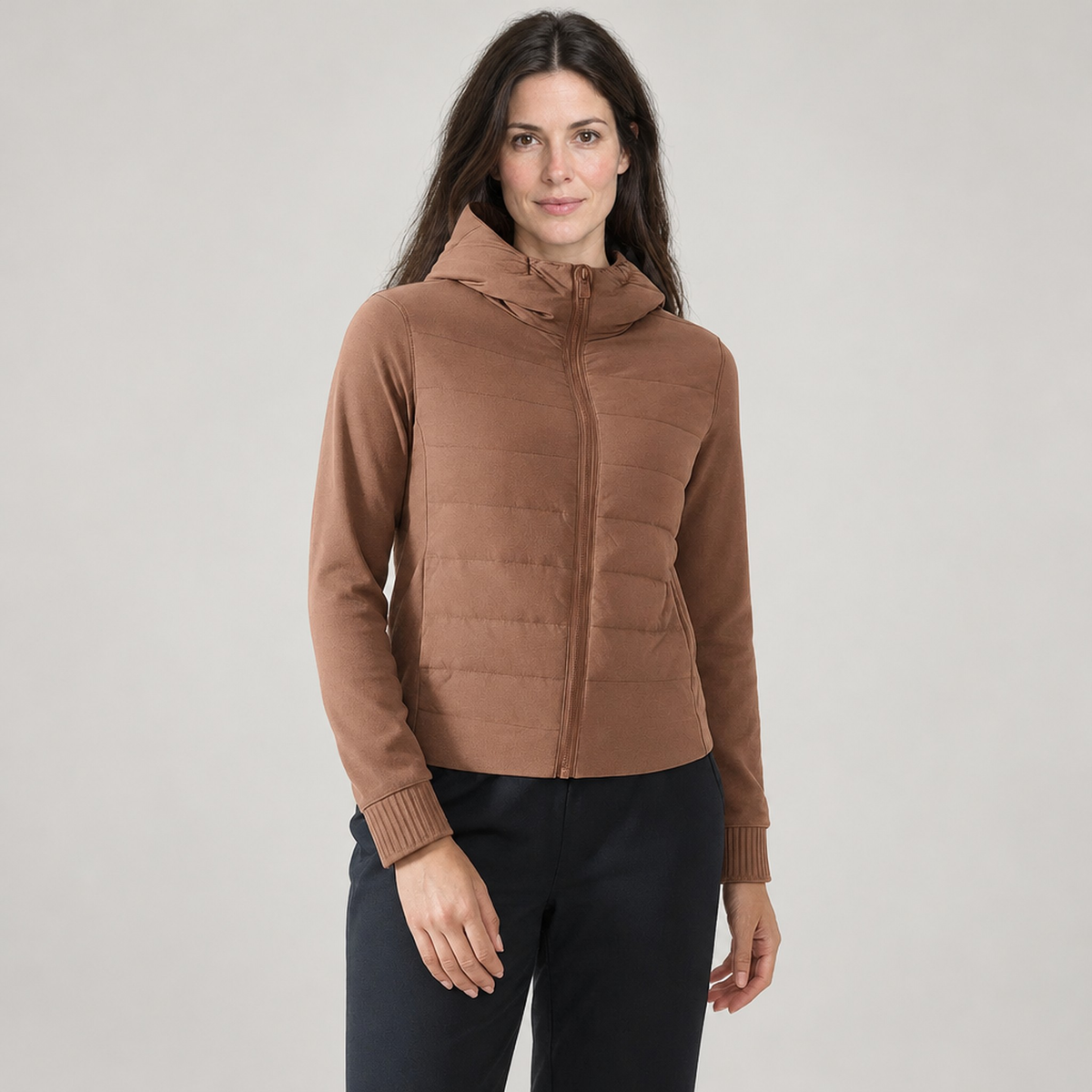 The Saga Short Hooded Puffer