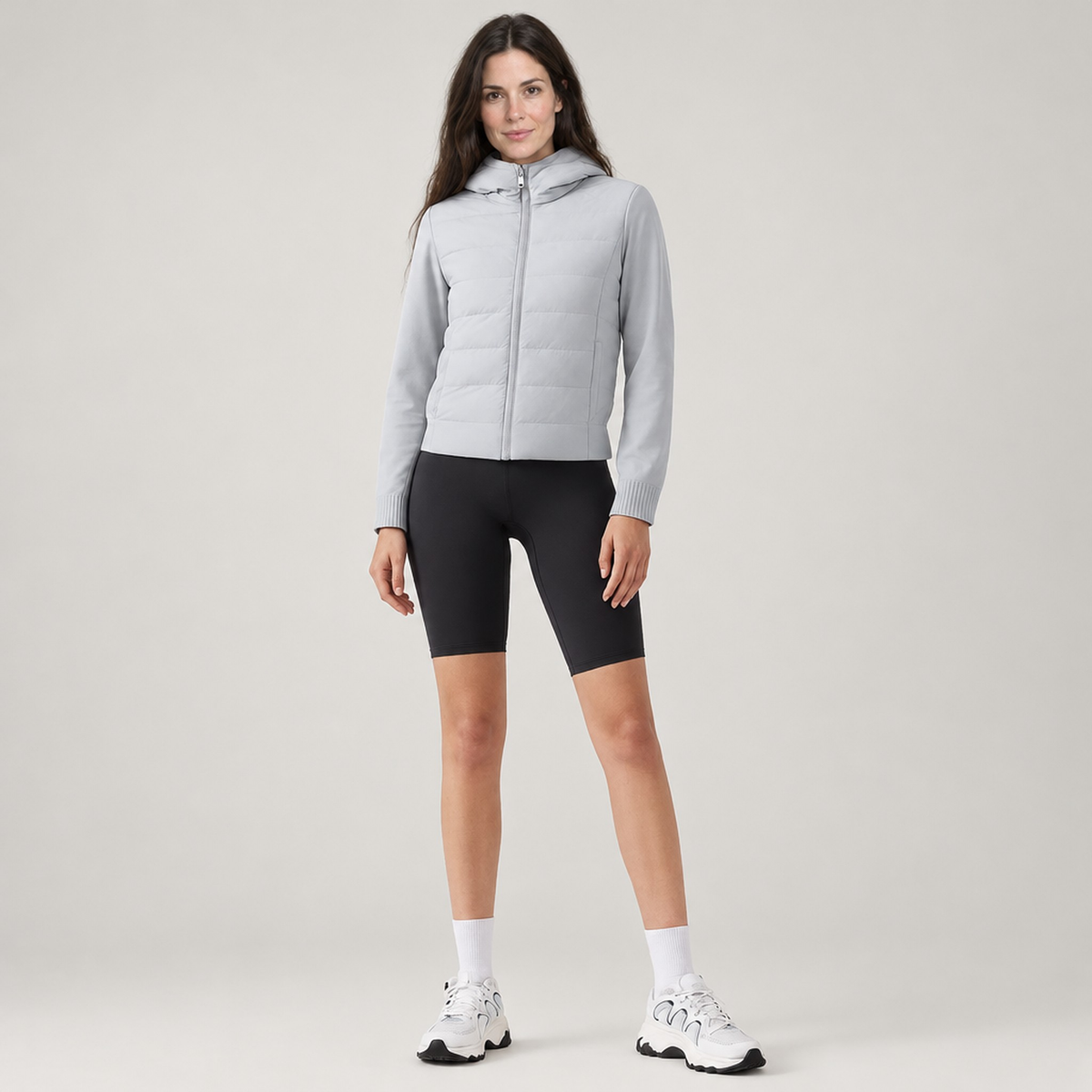 The Saga Short Hooded Puffer