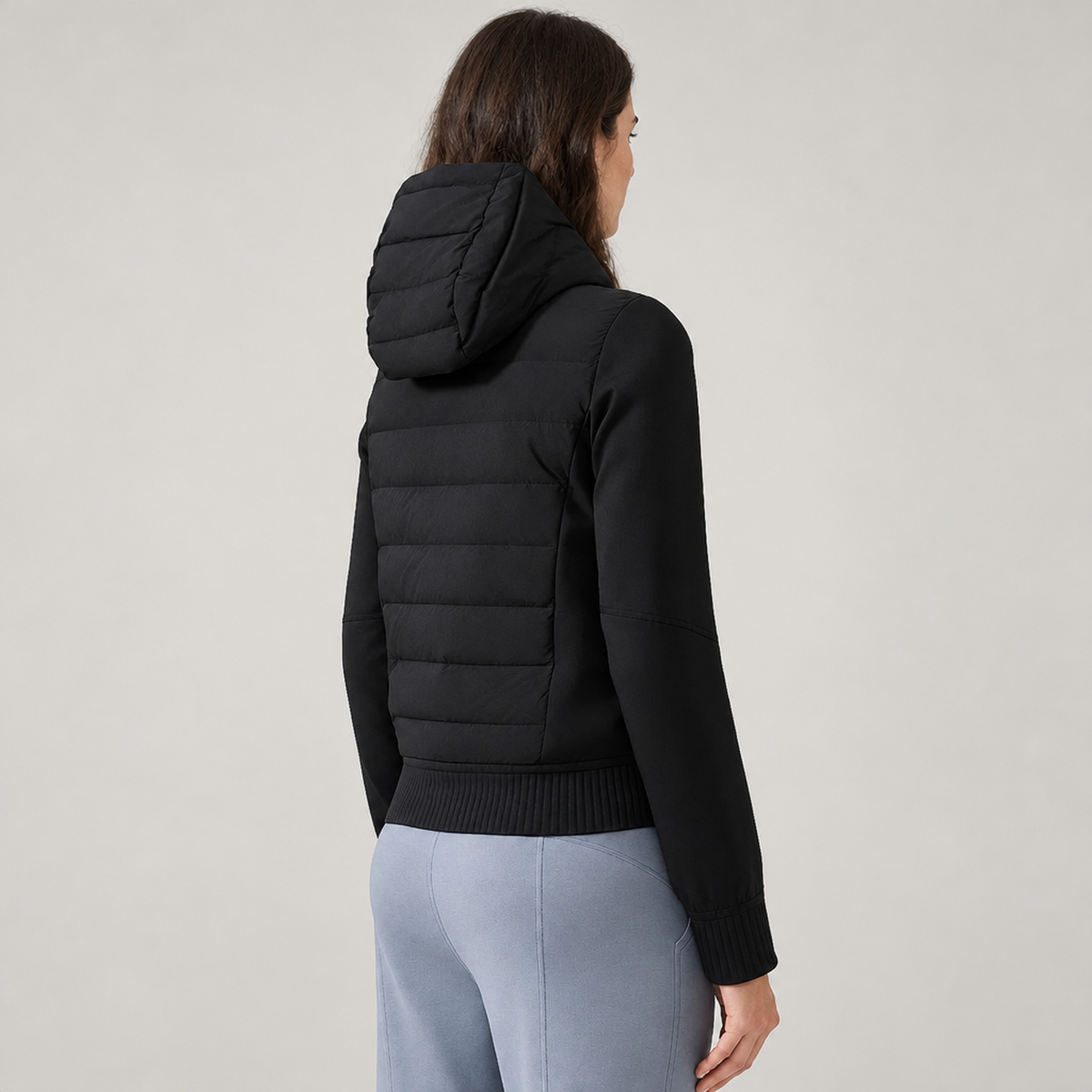 The Saga Short Hooded Puffer