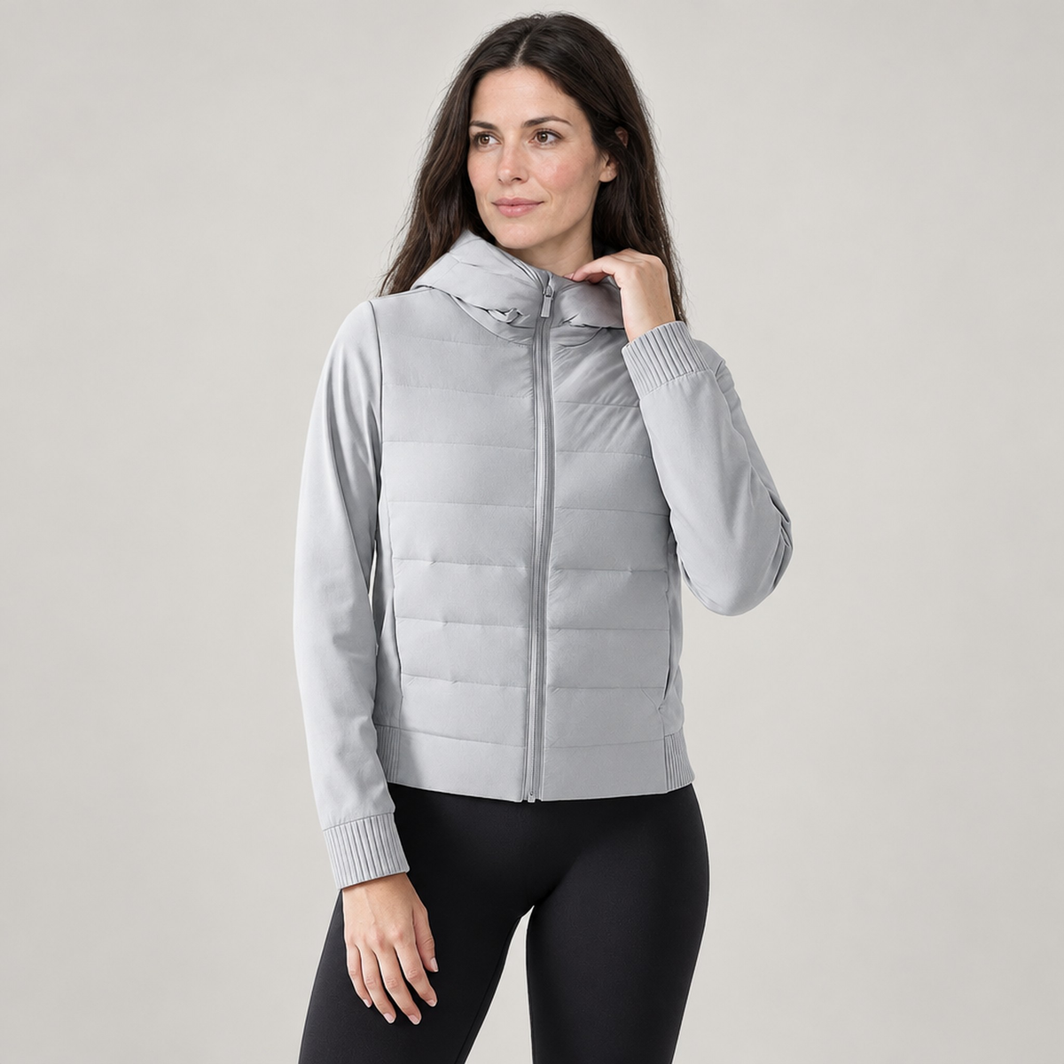 The Saga Short Hooded Puffer
