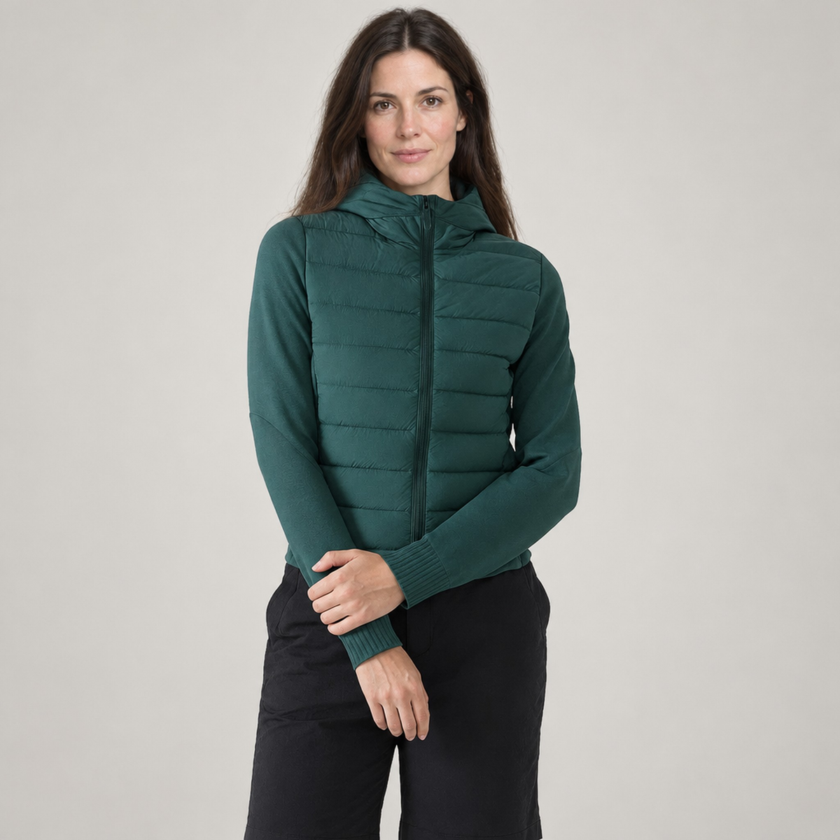 The Saga Short Hooded Puffer