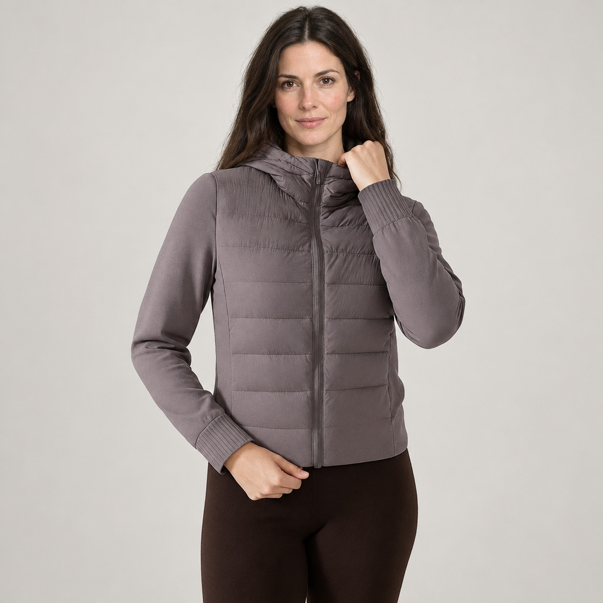 The Saga Short Hooded Puffer