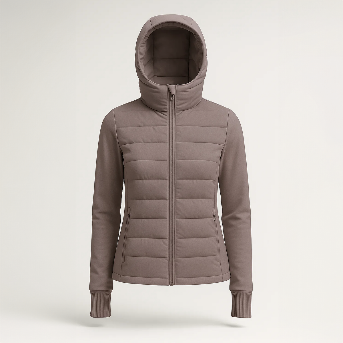 The Saga Short Hooded Puffer