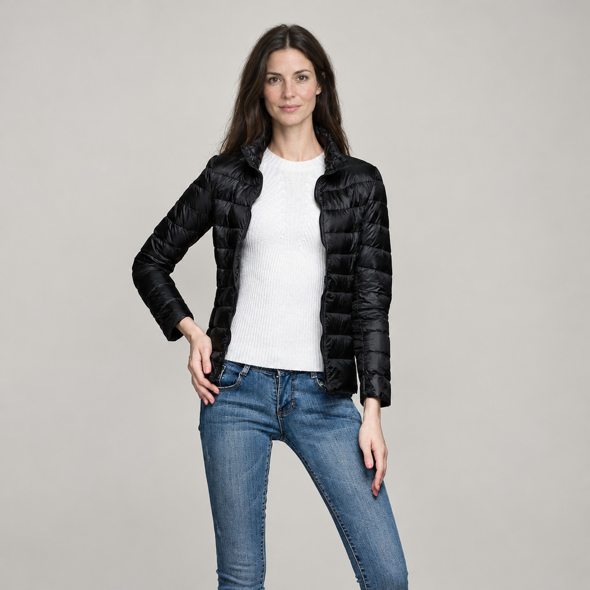 The Elsa Lightweight Puffer Jacket