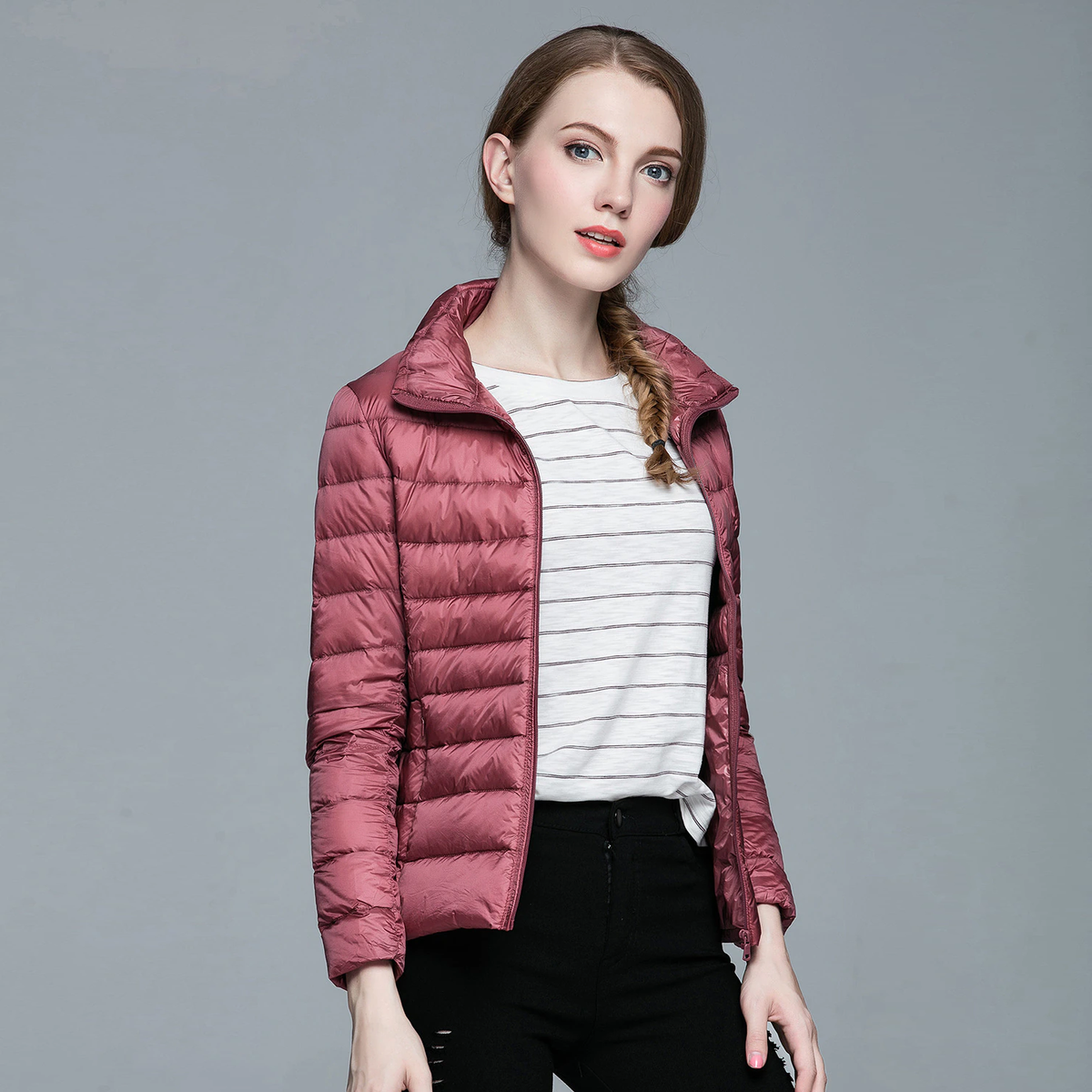 The Elsa Lightweight Puffer Jacket