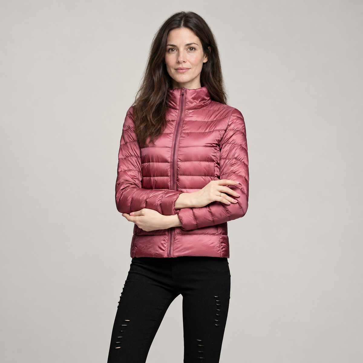 The Elsa Lightweight Puffer Jacket