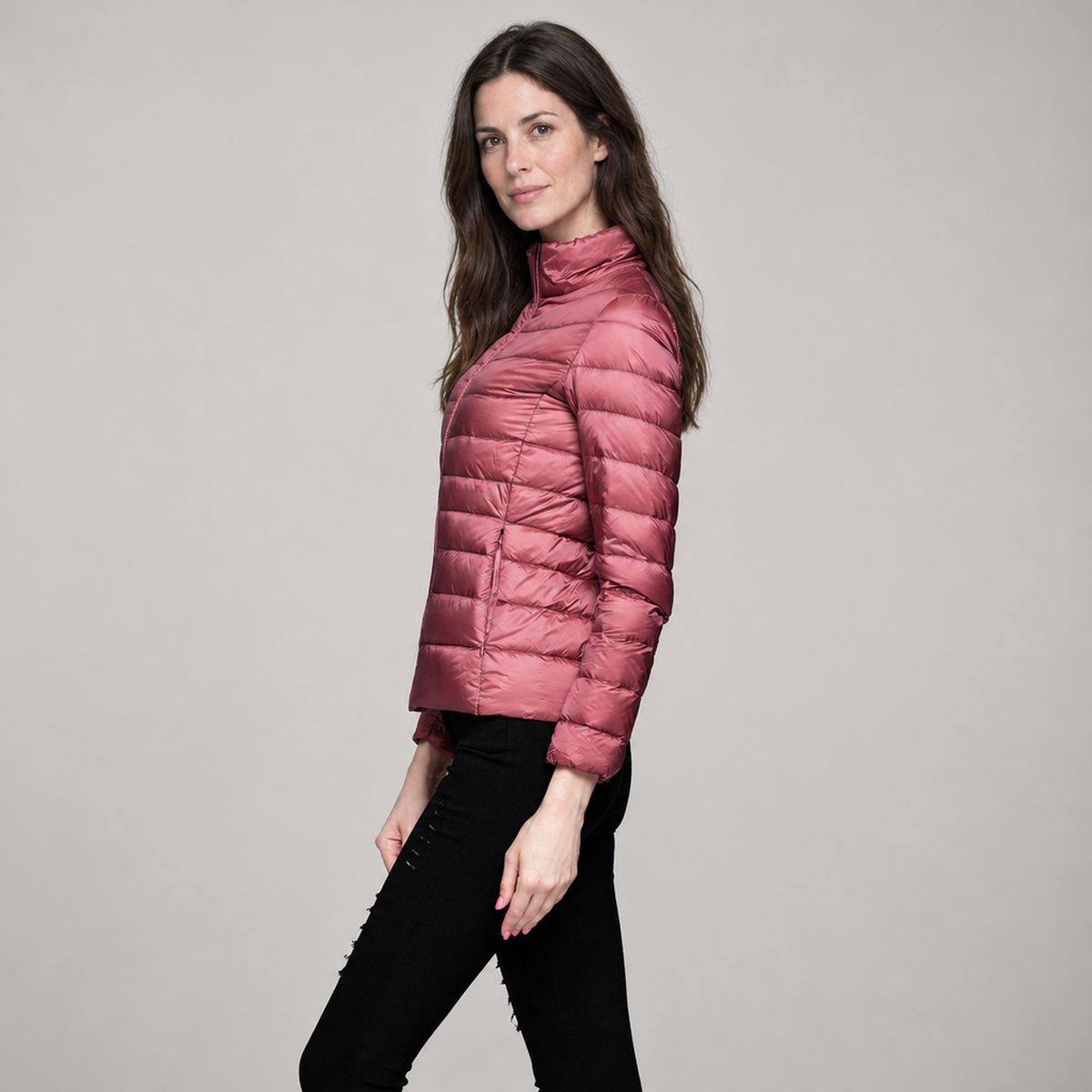 The Elsa Lightweight Puffer Jacket