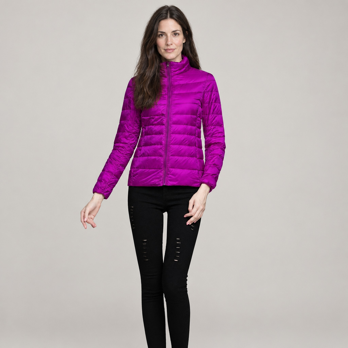 The Elsa Lightweight Puffer Jacket