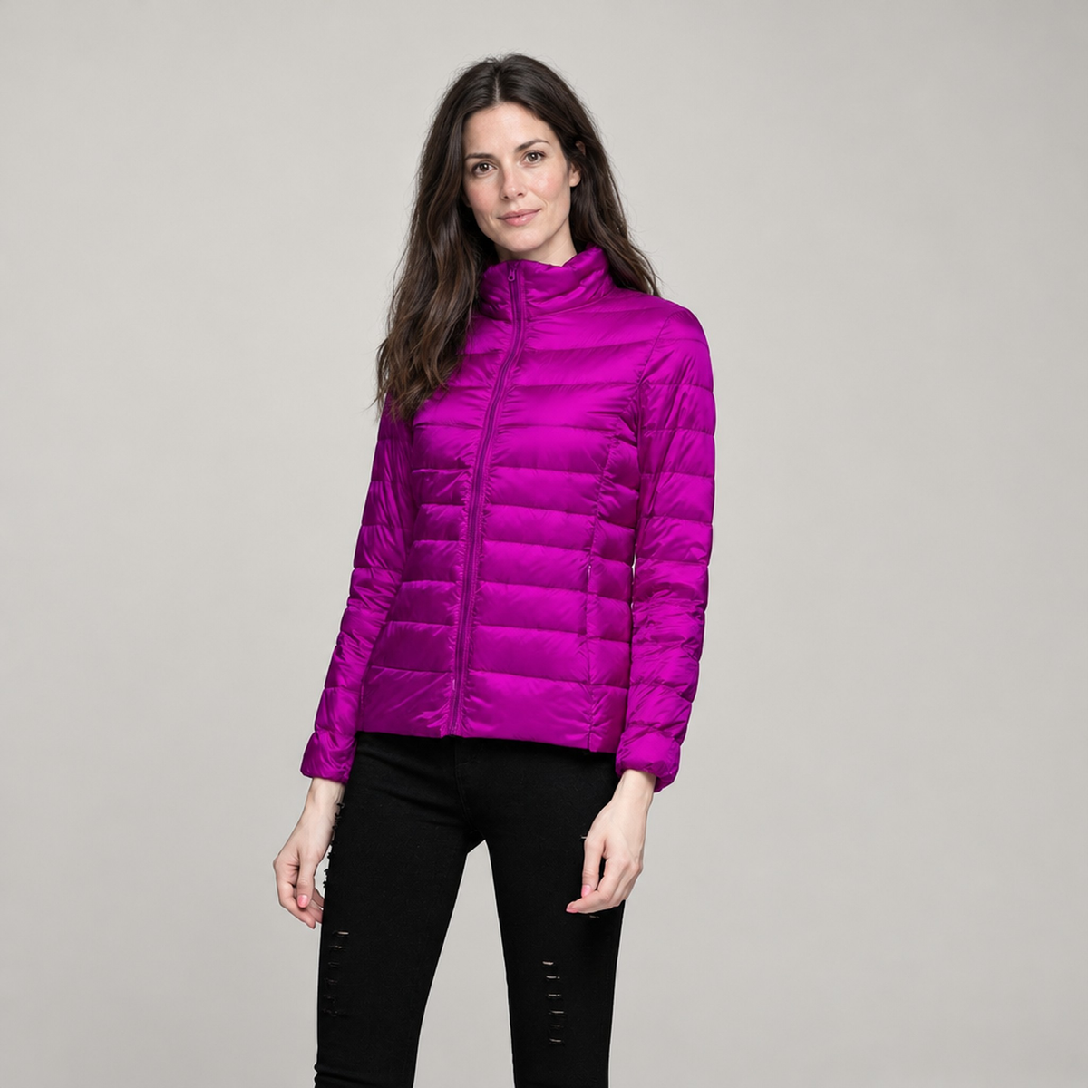 The Elsa Lightweight Puffer Jacket
