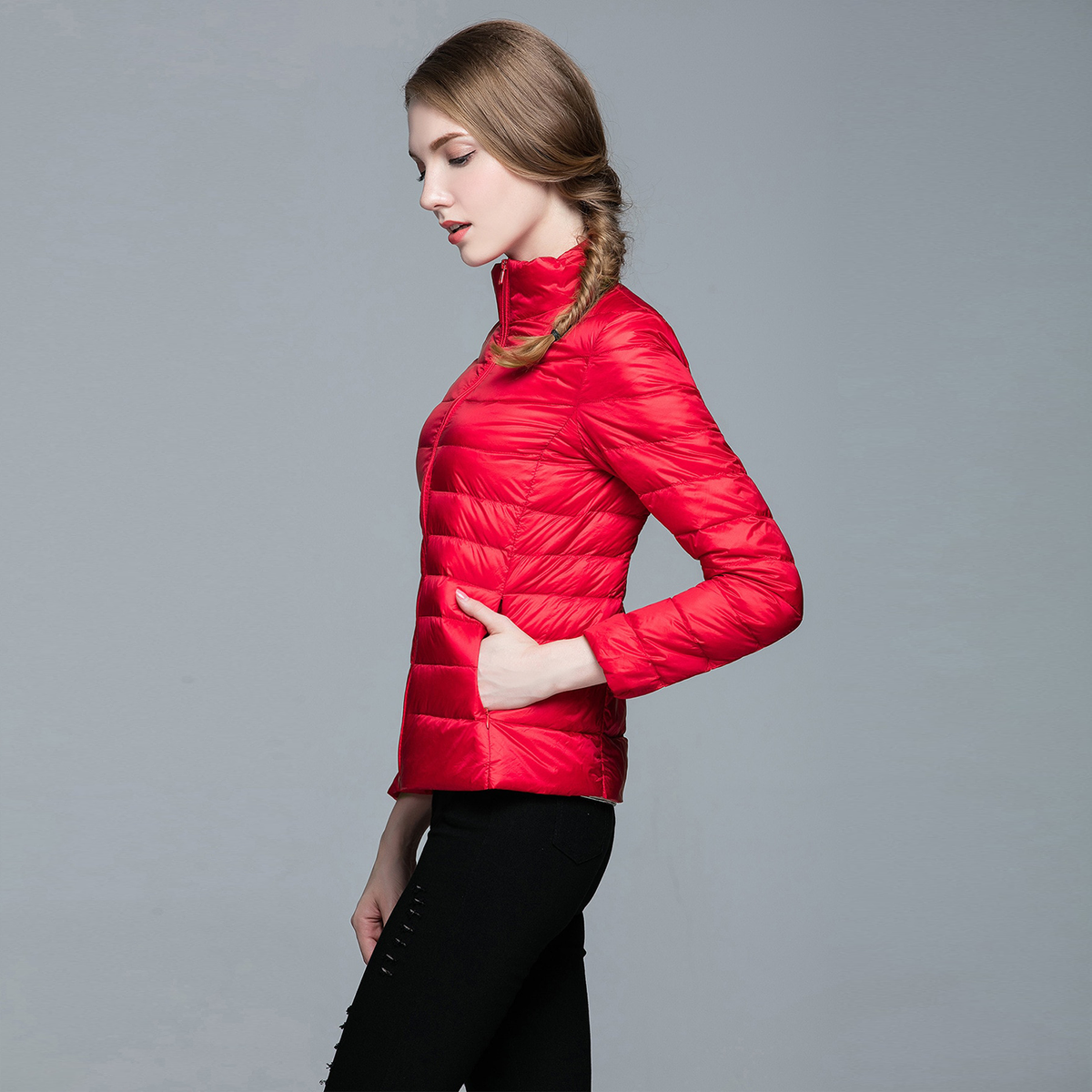 The Elsa Lightweight Puffer Jacket