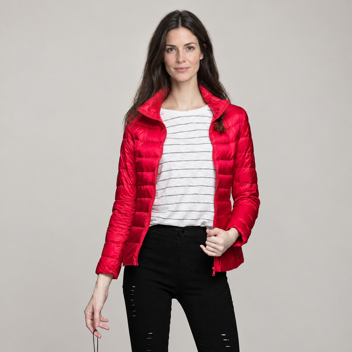 The Elsa Lightweight Puffer Jacket