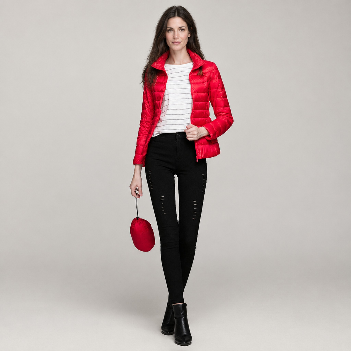 The Elsa Lightweight Puffer Jacket